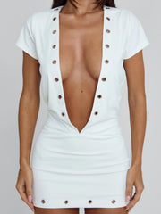 TULA MINI DRESS WHITE