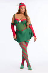 Yuletide Desire 4 Piece Costume Set