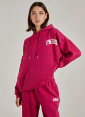 Paris Slogan Hoodie