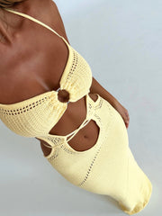 Quanah Maxi Dress Yellow