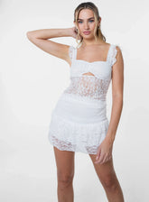 Lace Cut Out Top