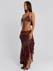 ROSAILINA MAXI SKIRT RAYELLA