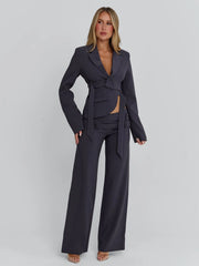 RIVERIA BLAZER CHARCOAL