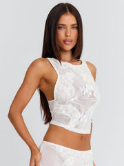 ANTONELLA TOP WHITE
