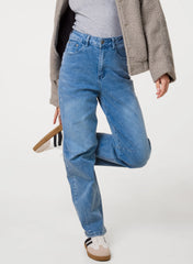Washed Denim Jeans
