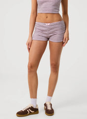 Jersey Stripe Shorts
