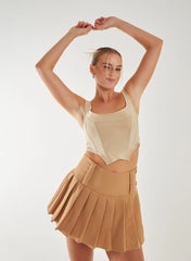 Square Neck Corset Top