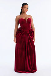 Love The Spotlight Velvet Gown