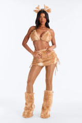 Doe Eyed Over You 4 Piece Costume Set