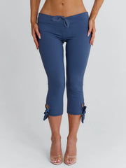 BLAIRE CAPRI PANTS STEEL