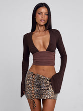 SOPHINA TOP BROWN