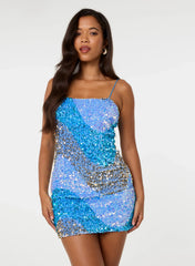 Sequin Mini Dress