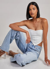 Seam Detail Corset Top