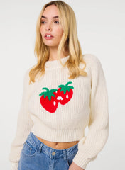 Strawberry Knit Jumper