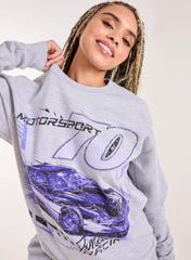 Motorsport Oversized Sweat