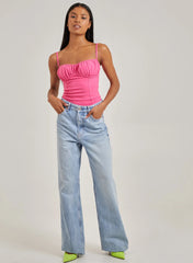 Corset Seam Detail Bodysuit