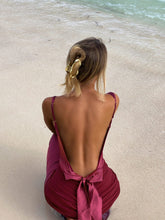 BREANNE MAXI DRESS BURGUNDY