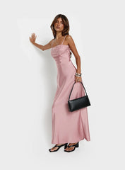 Engracia Sequin Maxi Dress Pink
