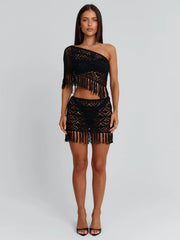 KAIE MINI SKIRT BLACK