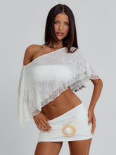 JILLIAN MINI SKIRT WHITE