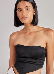 Seam Detail Corset Top