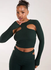 Popcorn Scoop Racer Long Sleeve Top