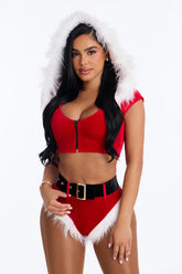 Holiday Vixen 3 Piece Costume Set
