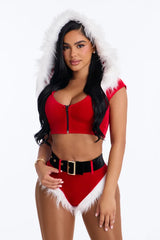 Holiday Vixen 3 Piece Costume Set