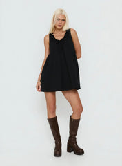 Antiquity Swing Mini Dress Black