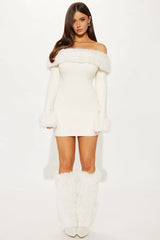 So Purrfect Sweater Mini Dress