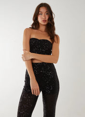 Sequin Corset Top