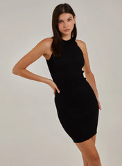 Rib Bodycon Midi Dress
