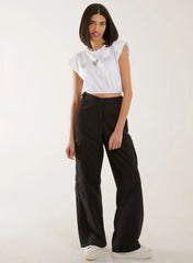 Glitter Heart Crop Top