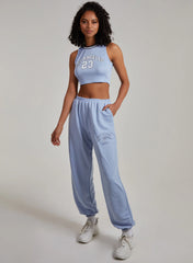 Sports Stripe Varsity Super Crop Top