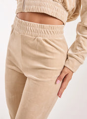 Velour Flare Joggers
