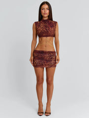 ZARIA MINI DRESS RAYELLA