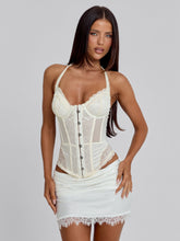 Stellix Corset Top Ivory
