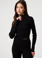 Zip Up Ribbed Set