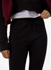 Pin Tuck Jersey Flares