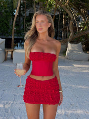ZOFIA TOP RED