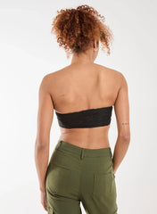 Tiger Print Textured Corset Top