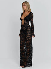 MARIEL MAXI DRESS BLACK
