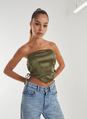 Lace Up Corset Top