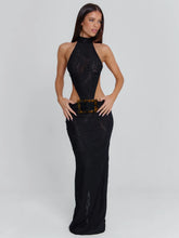 ALBINAE MAXI DRESS BLACK