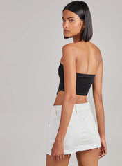 Seam Detail Corset Top