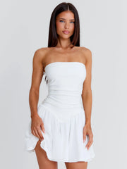 ZARIAH MINI DRESS WHITE