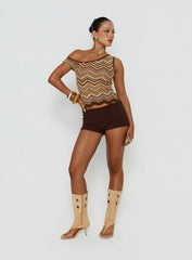 Aisling Off Shoulder Top Multi