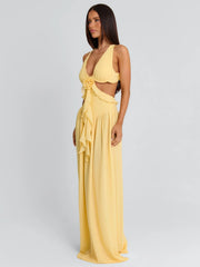 RAELYN MAXI DRESS YELLOW