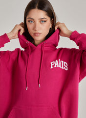 Paris Slogan Hoodie