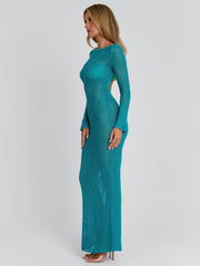 TAMERA MAXI DRESS TEAL